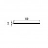 small-Plat 50x2 en PVC