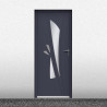 small-Porte d'entrée hybride ALU/PVC moderne sur mesure