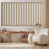 small-Claustra bois – lames inclinées fixes