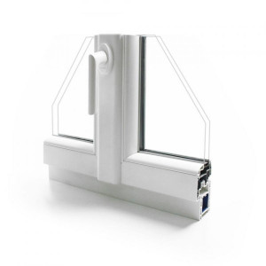 Porte-fenêtre PVC gamme TECHNIC+