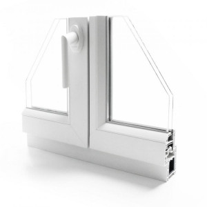 Porte-fenêtre PVC gamme EFFICIENCE