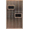 small-Claustra bois – avec niches