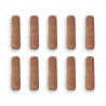 small-Tourillons en hêtre 8x30 (lot de 10)
