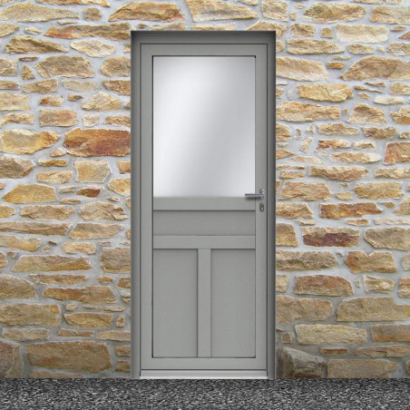 Porte d'entrée Aluminium traditionnelle sur mesure