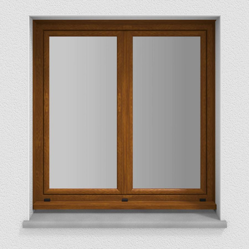 small-Fenêtre PVC chêne doré
