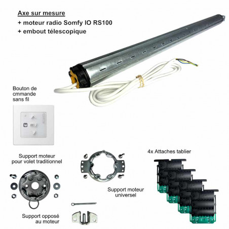 Kit motorisation de volet roulant - radio