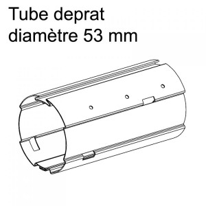 Roue et Couronne somfy diam.50 pour tube Deprat 53