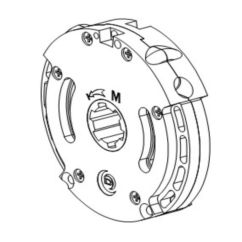 small-Treuil Deprat T1004 débrayable pour volet roulant