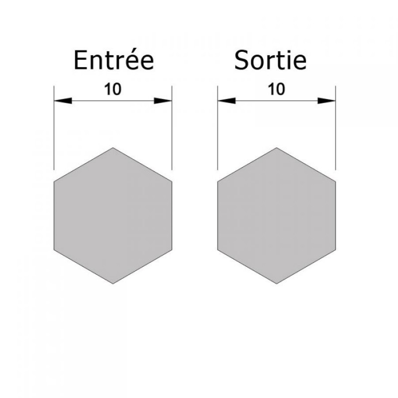 small-Genouillère Deprat T36 blanche pour volet roulant