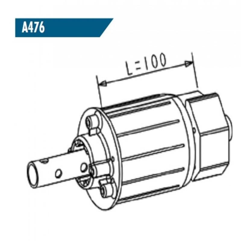 small-Tandem polyvalent pour tube de volet roulant Deprat 62