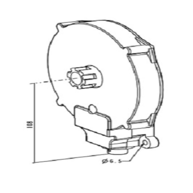 small-Treuil Zurfluh Conipact pour volet roulant, FDC droite