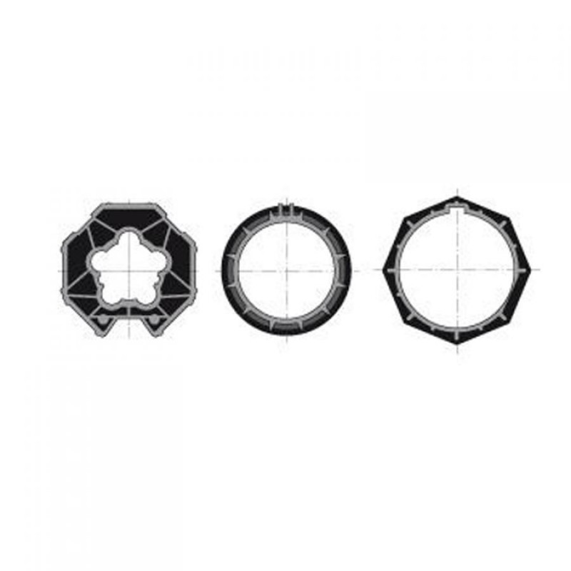 small-Roue et Couronne somfy pour tube IMBAC Octo 70 .