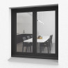 small-Fenêtre PVC Noir - gamme OPTIMA+