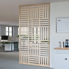 small-Cloison amovible en bois - LINEA