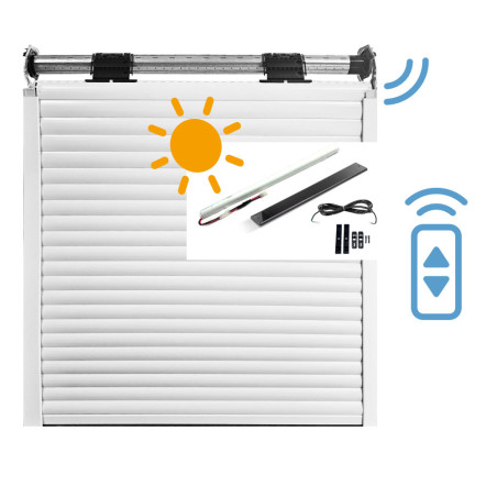 Volet roulant solaire pour...