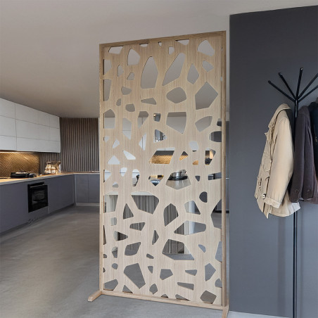 Cloison amovible en bois