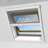 small-Moustiquaire enroulable pour fenêtre de toit, sur mesure