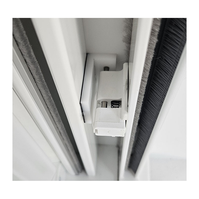 Moustiquaire Fenetre Rideau, 165x70 Cm Facile à Installer Sans Percer Moustiquaire Enroulable Anti Insecte Mouche Fenetres De Balcon Fenetres Coulissantes- Blanc H