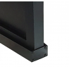 small-Cloison verrière d'angle noire sur mesure modèle Atelier 
