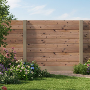 Clôture bois