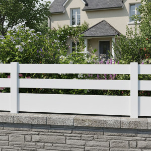 Clôture aluminium ajourée 125