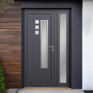 menu Porte d'entrée aluminium