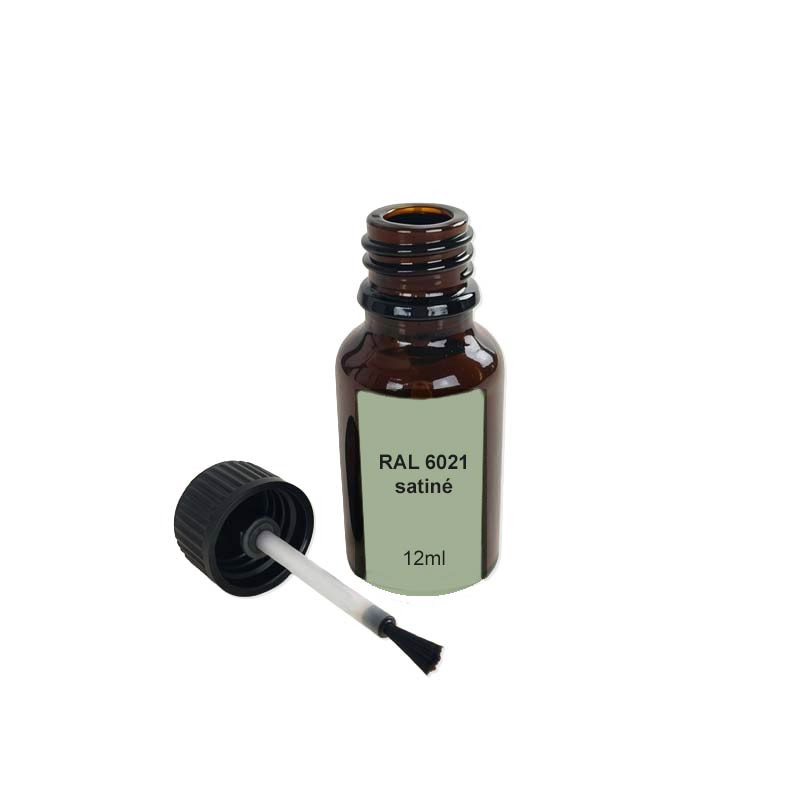 Flacon de retouches RAL 6021 satiné 12 ml