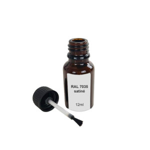 Flacon de retouches RAL 7035 pour surfaces aluminium