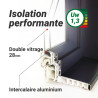 small-Fenêtre et Porte-fenêtre Hybride ALU/PVC