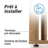 small-Claustra bois – avec niches blanches