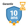 small-Cloison verrière noire sur mesure, modèle Atelier