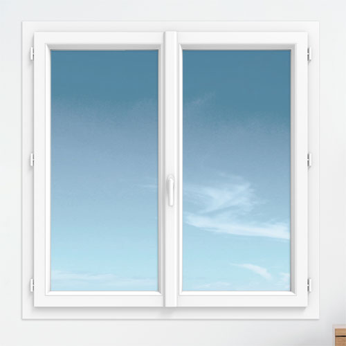 fenetre pvc gamme technic+ - Fenêtre 2 vantaux - intérieur