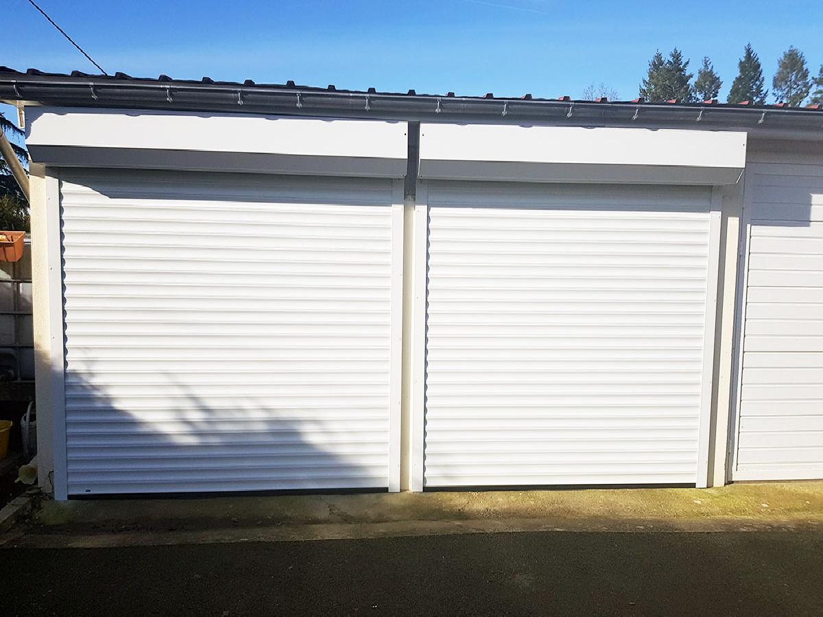 Porte de garage Enroulable Alu 56 sur mesure