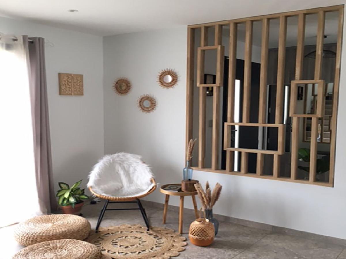 Claustra intérieur en bois sur-mesure par Allure et Bois !